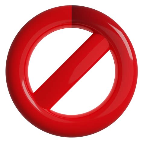 Prohibited, or prohibit .